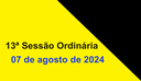 13ª Sessão Ordinária