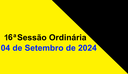 16ª Sessão Ordinária