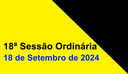 18ª Sessão Ordinária